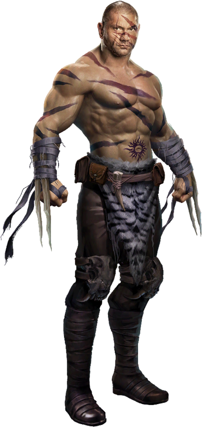 Load 3 More Imagesgrid View - Wwe Immortals Batista Hunter (894x894), Png Download