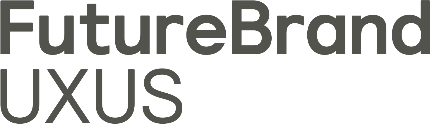 Uxus - Futurebrand Uxus Logo (1514x468), Png Download