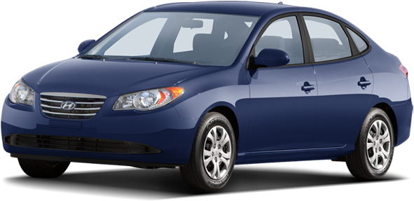 2011 Hyundai Elantra - Cadillac Suv Black (640x480), Png Download