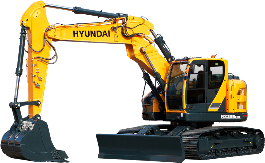 Hyundai Hx235lcr - Hyundai Hx220lr (855x565), Png Download
