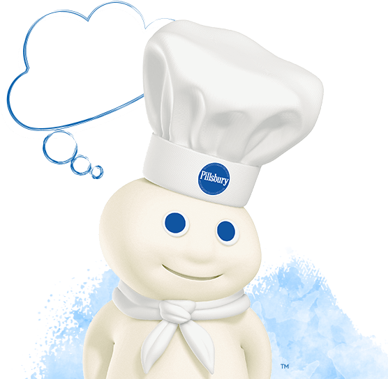 Pillsbury Doughboy Png - Cartoon (568x543), Png Download