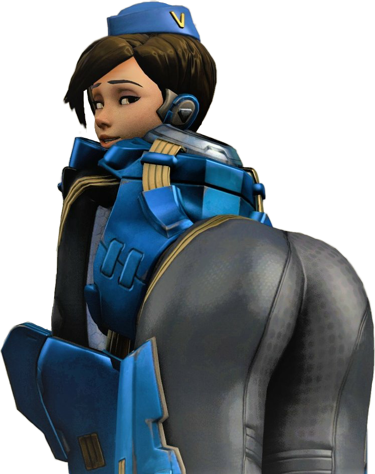 Overwatch Sticker - Overwatch Tracer Sexy (746x942), Png Download