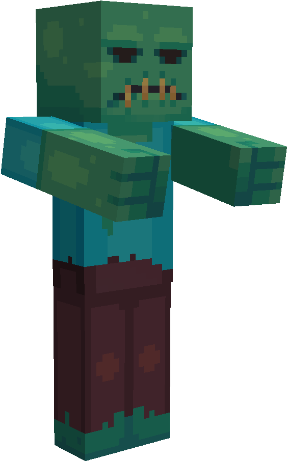 Ze Zombie - Lumber (631x1027), Png Download