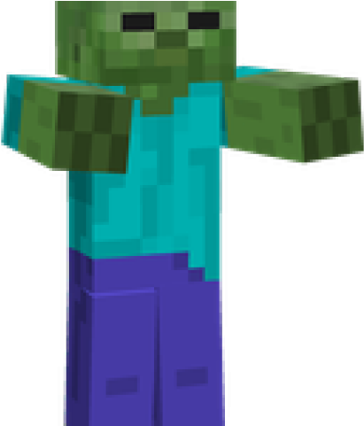 Minecraft Zombie Png (640x480), Png Download