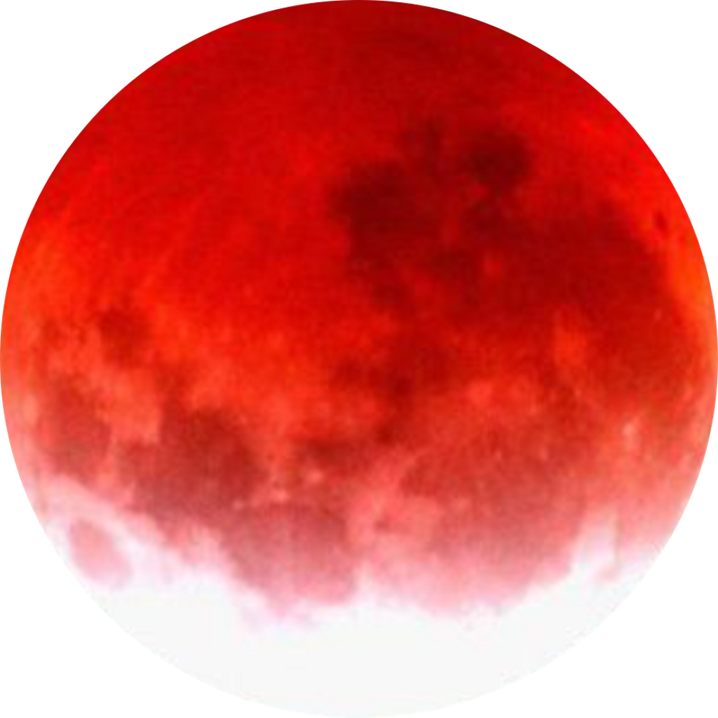 Moon Nightsky Night Redmoon Redmoon2018 Sky Red - Sphere (1024x1024), Png Download