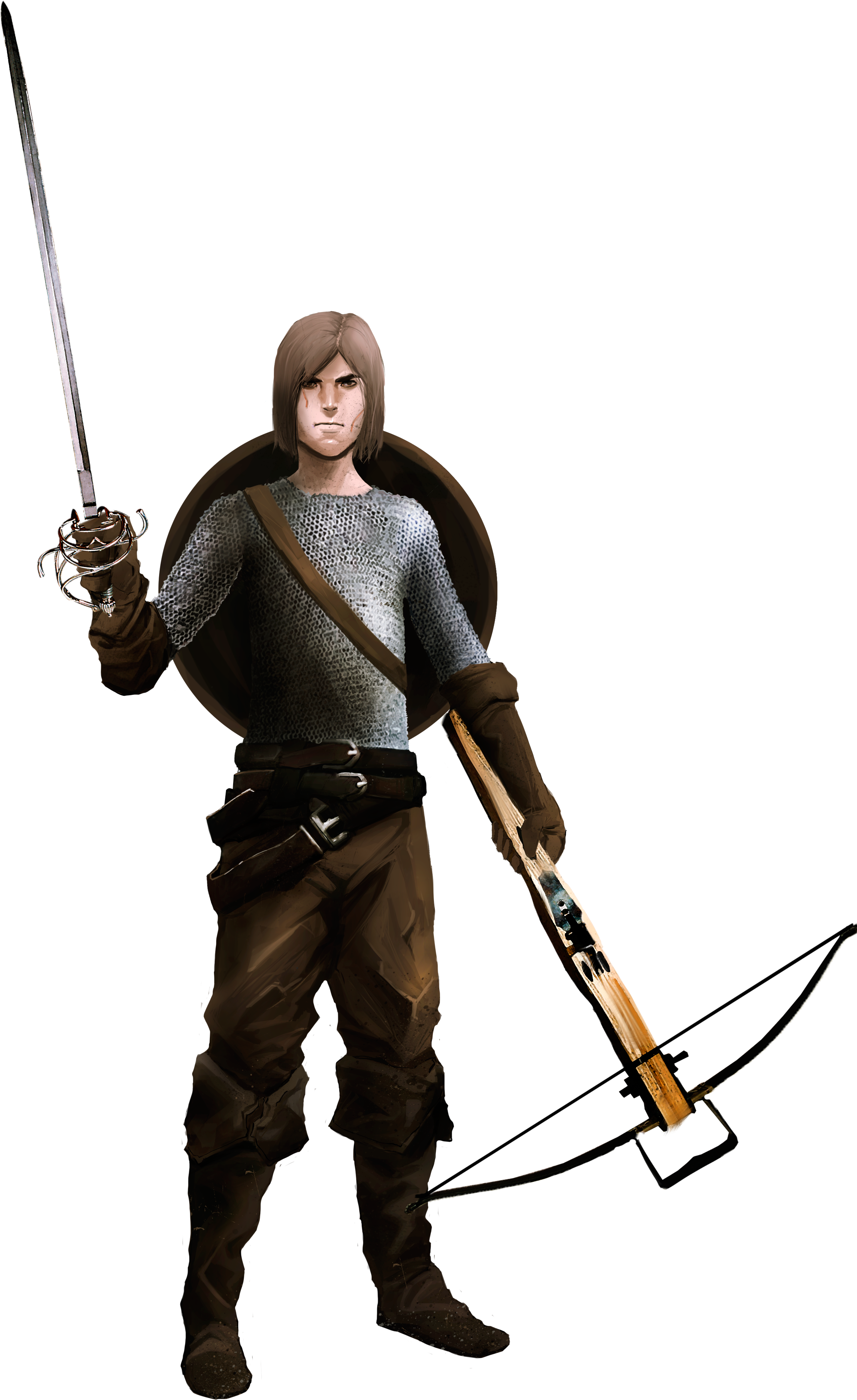 A Fiverr-artist Made This Picture Of My Character - Cuirass (2975x4706), Png Download