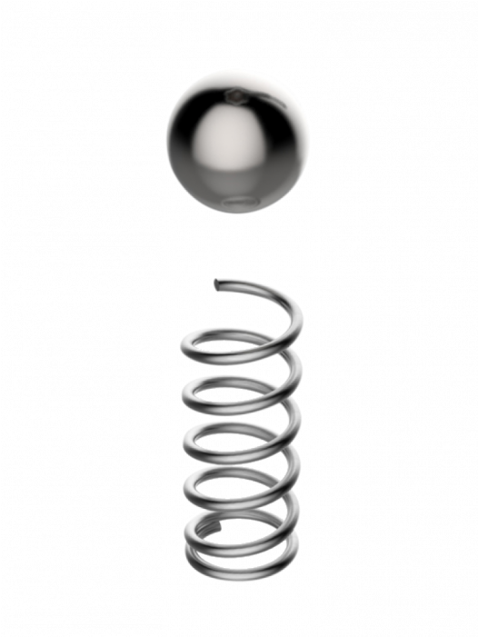 Mola E Esfera Para Válvula De Segurança (700x700), Png Download