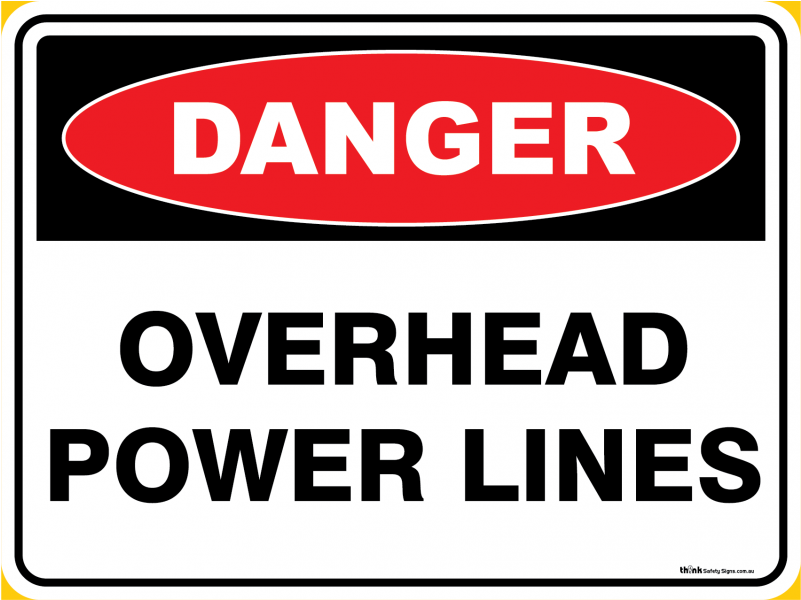 Danger Overhead Power Lines - Danger Cryogenics Sign (800x800), Png Download