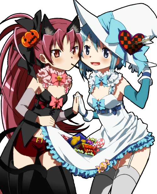 Kyoko Sakura Fan Art - Kyoko Sakura Halloween (500x618), Png Download