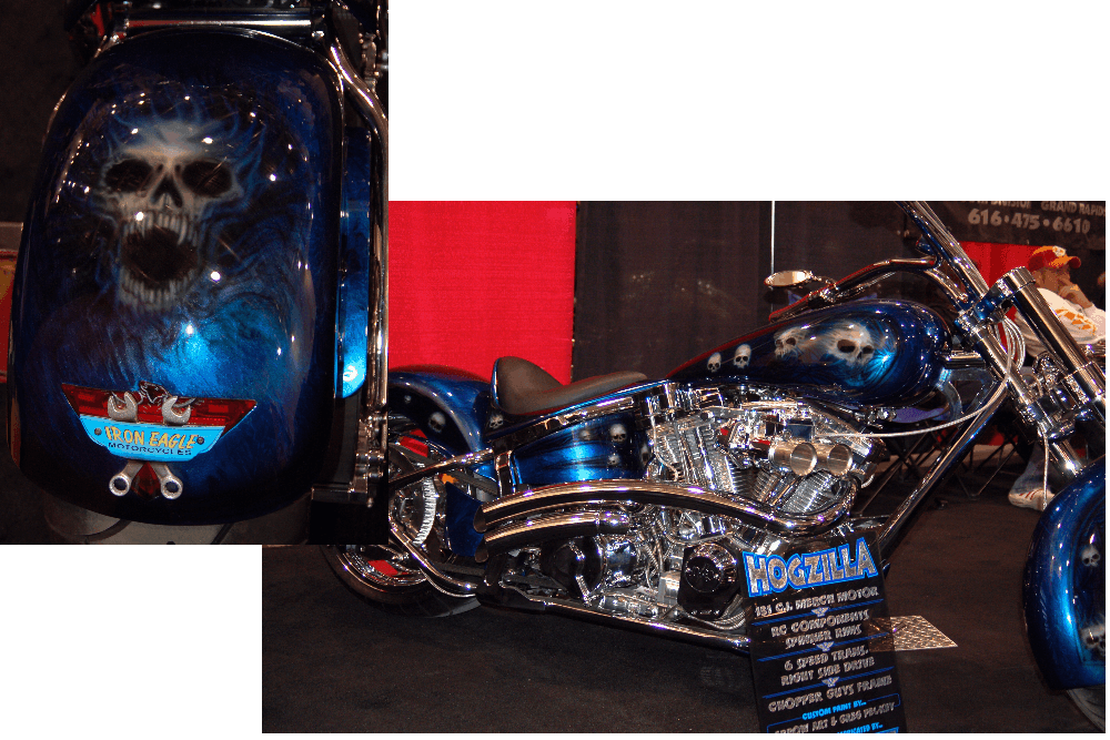 Airbrush Scull 36 - Machine (1000x667), Png Download