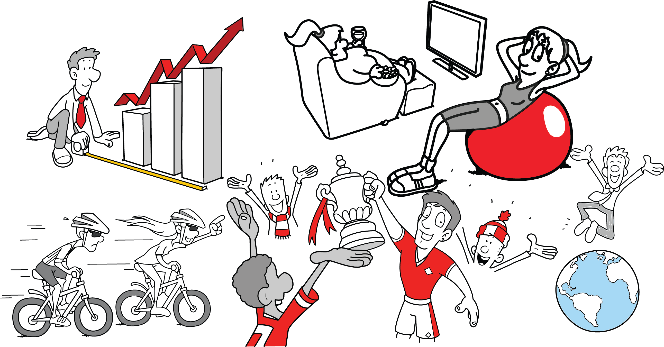 Create A Professional Whiteboard Animation Video In - Cartoon (2583x1350), Png Download