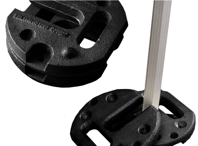 Pair Of Gazebo Leg Weighs 125kg Each - Tool (700x500), Png Download