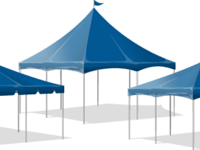 Gazebo Clipart Blue Tent - Gazebo (640x480), Png Download