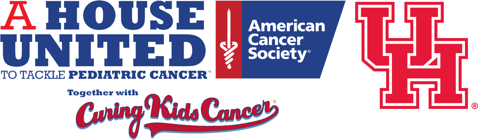 A House United To Tackle Pediatric Cancer's Fundraiser - American Cancer Society (2000x517), Png Download