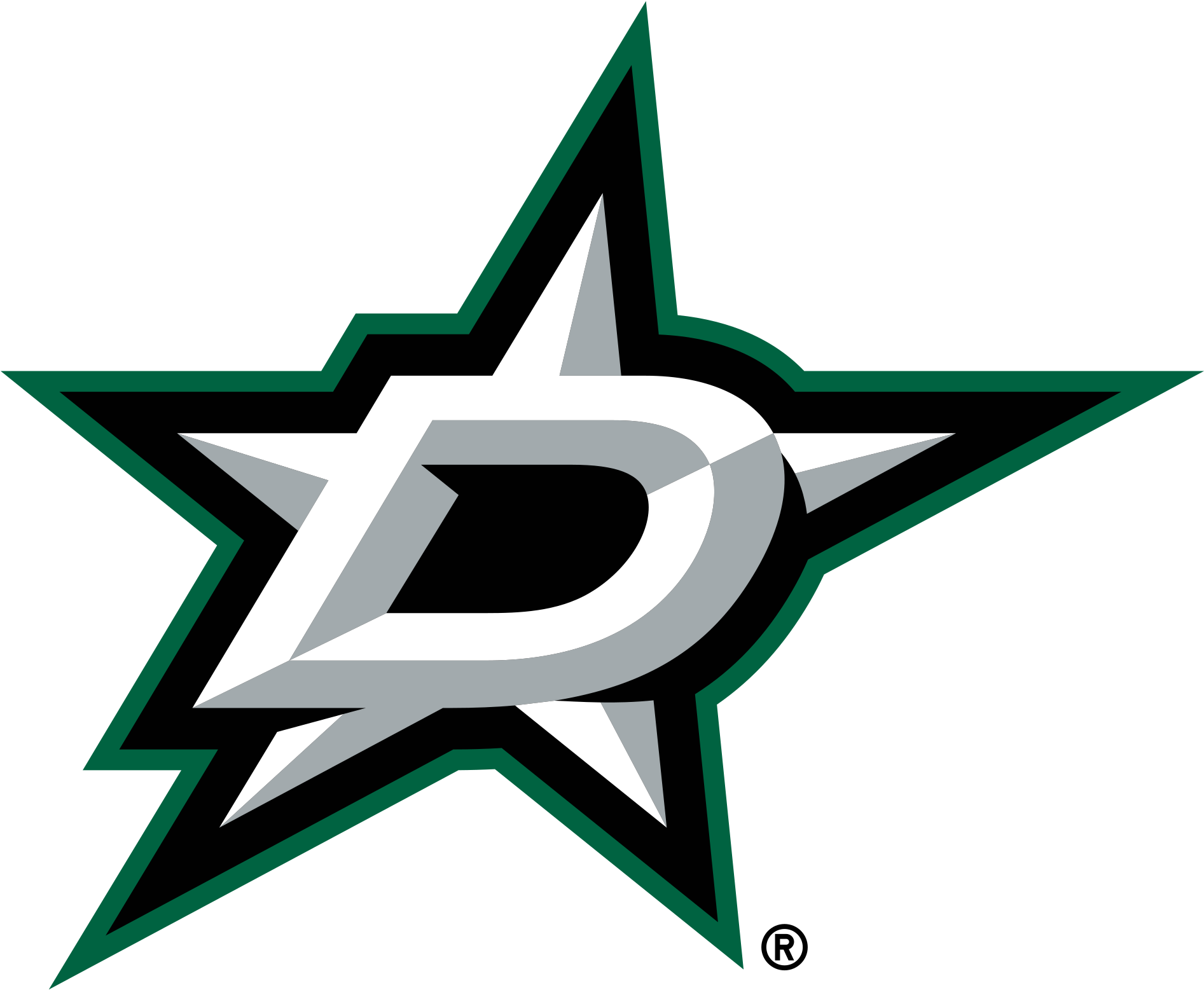 Dallas Stars Logo Png Transparent - Dallas Stars Logo Small (2200x2200), Png Download