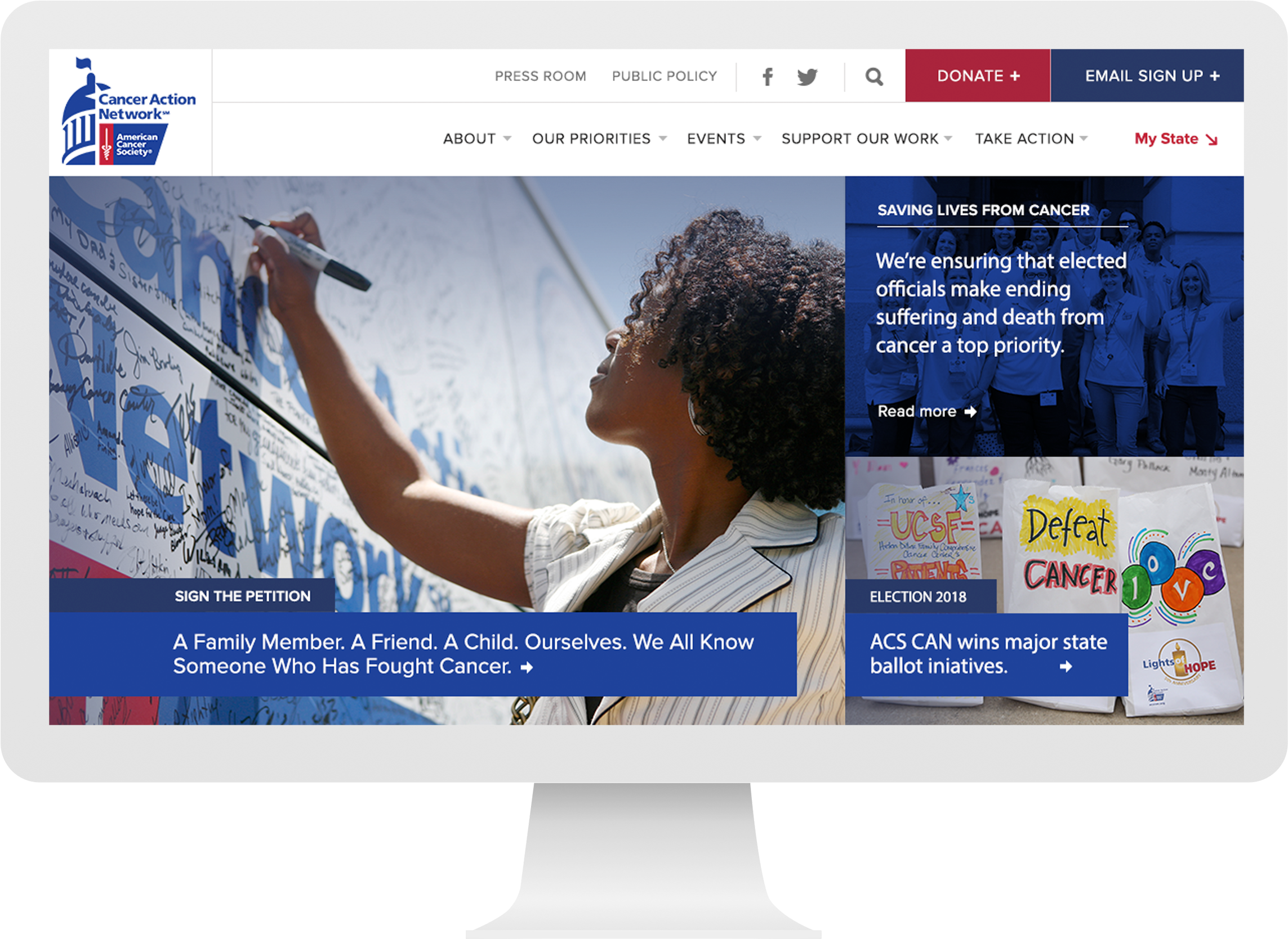 Acs Can - Online Advertising (2332x1712), Png Download