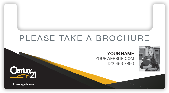 Brochure Holder - Century 21 (700x700), Png Download