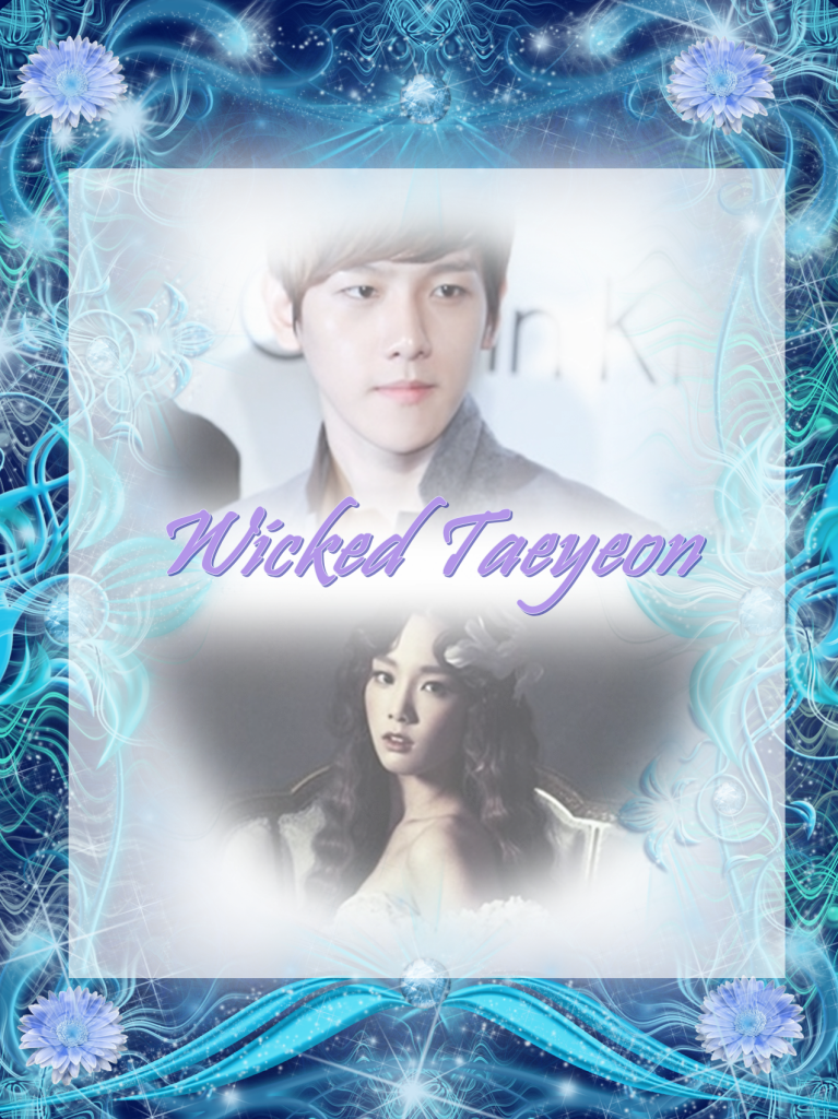 Snsd Taeyeon And Exo Baekhyun - Magic Frame (767x1024), Png Download