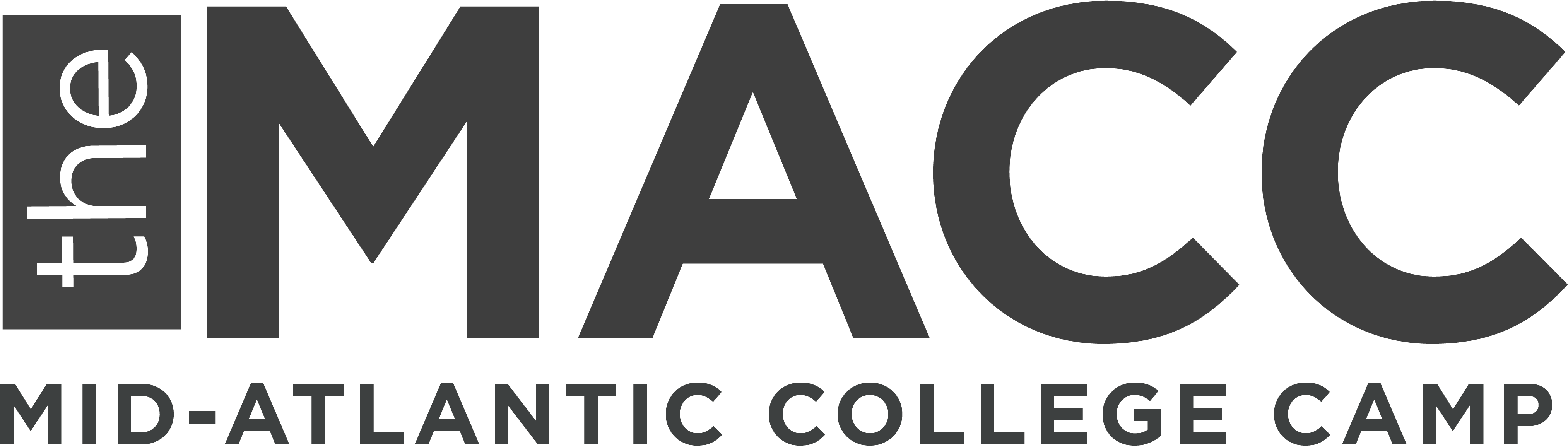 Midatlantic Fca Camps - Black-and-white (4255x1396), Png Download