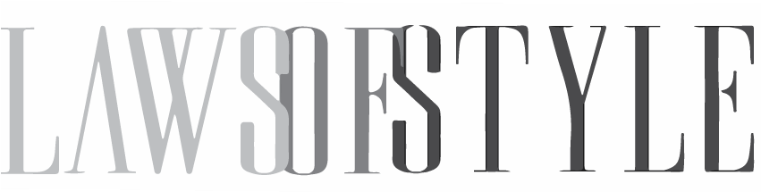 Laws Of Style - Faire Part De Naissance Originaux (850x400), Png Download