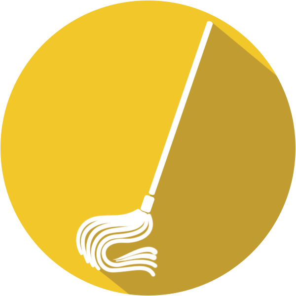 Janicare Commercial Cleaning Services - Clean Mop Icon Png (600x600), Png Download