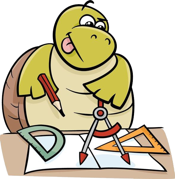Dibujos Animados De Geometria (589x600), Png Download