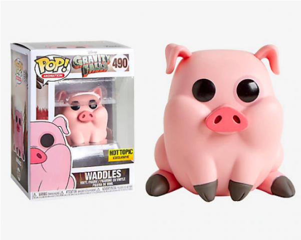 Gravity Falls Funko Pop Waddles (600x600), Png Download
