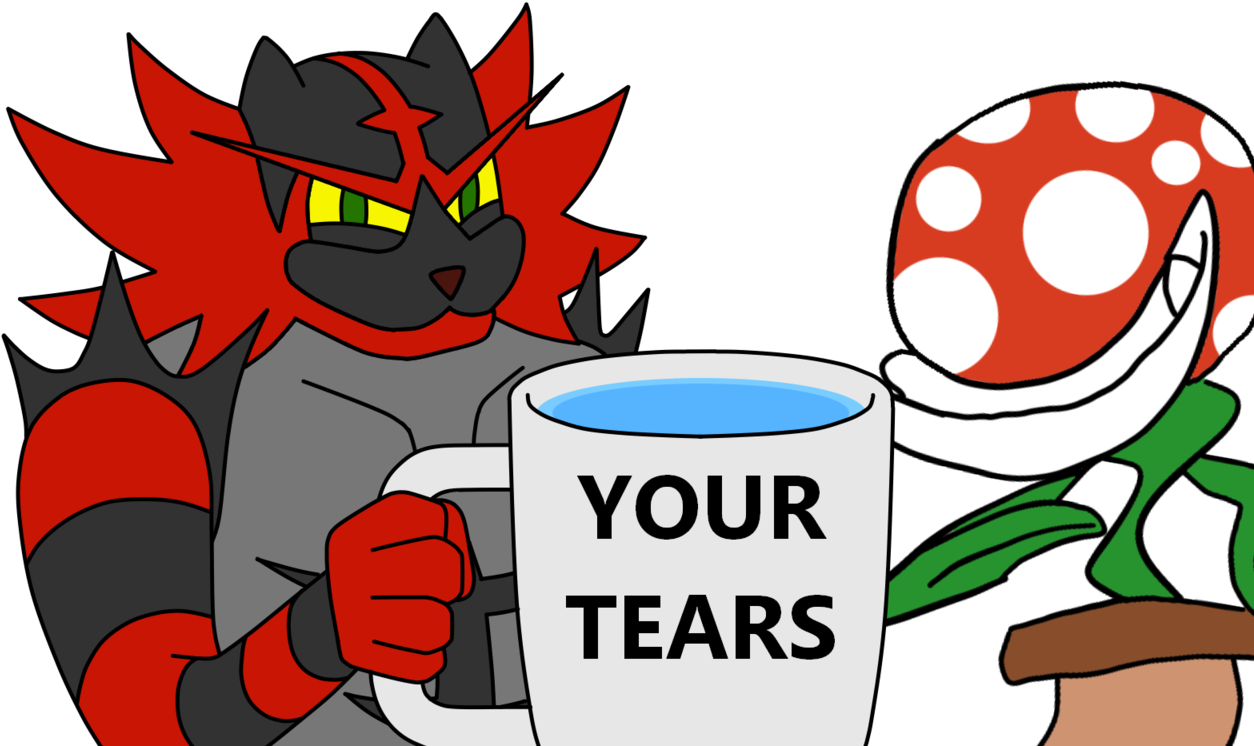 Incineroar Piranha Plant Super Smash Bros Super Smash - Incineroar And Piranha Plant (1280x768), Png Download