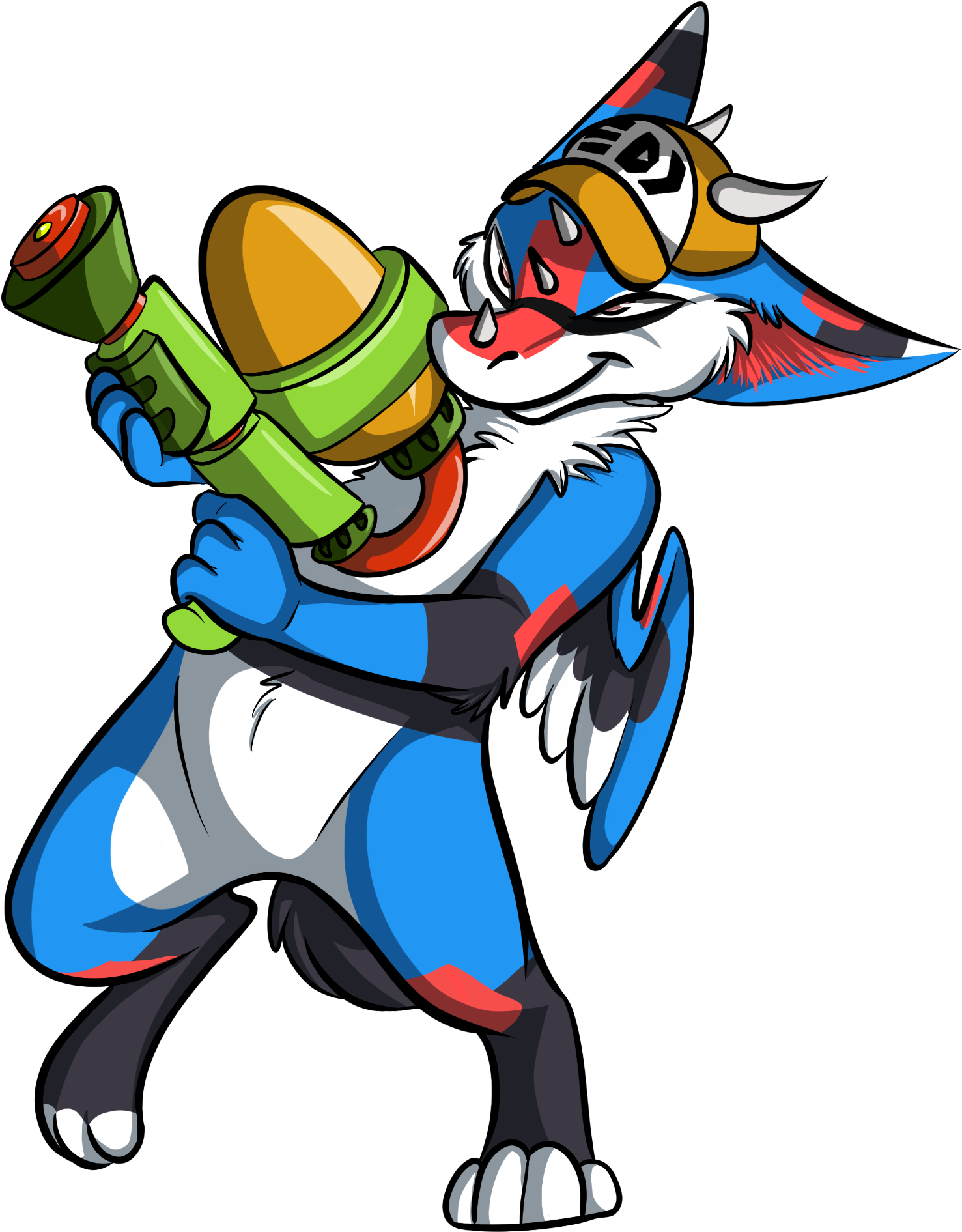 Squid Kid - Cartoon (1743x2000), Png Download