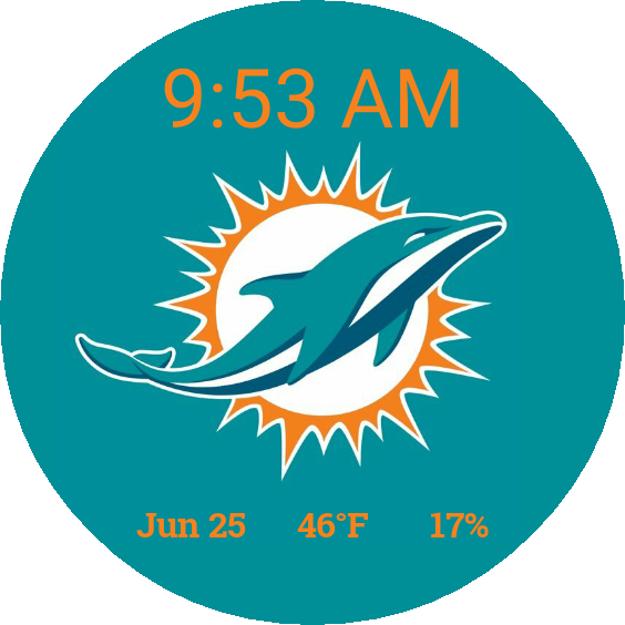 Miami Dolphins Png (564x564), Png Download