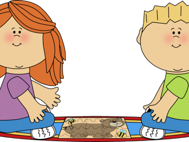 Svg Black And White Puzzle Free On Dumielauxepices - Classroom Center Clipart (640x480), Png Download