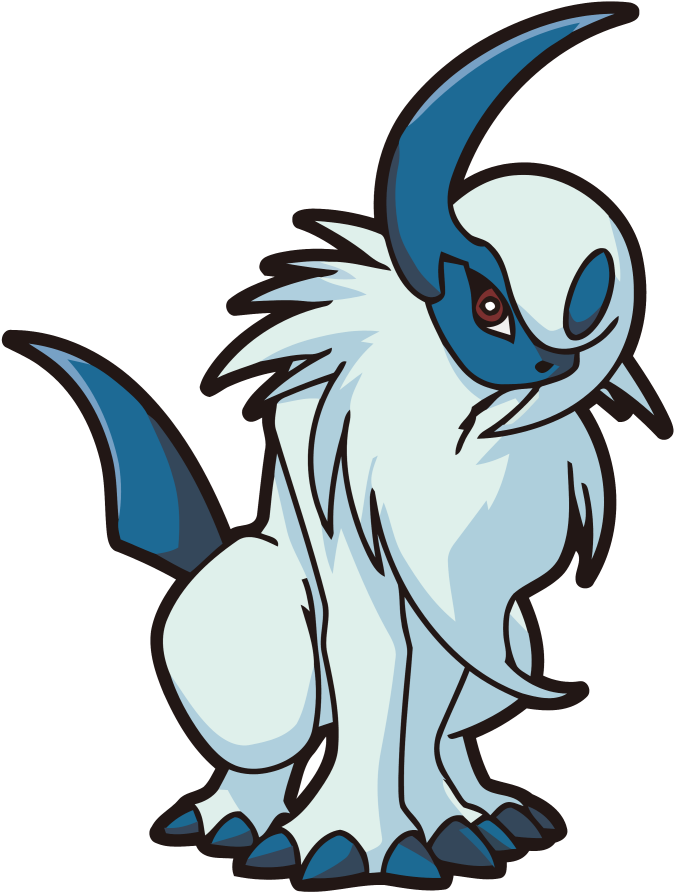 359absol Ag Anime 5 - Absol (691x903), Png Download