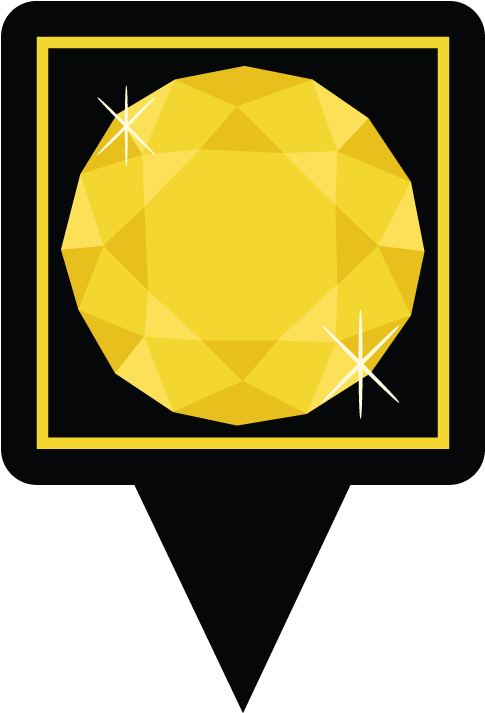 Topaz Munzee - Circle (720x720), Png Download