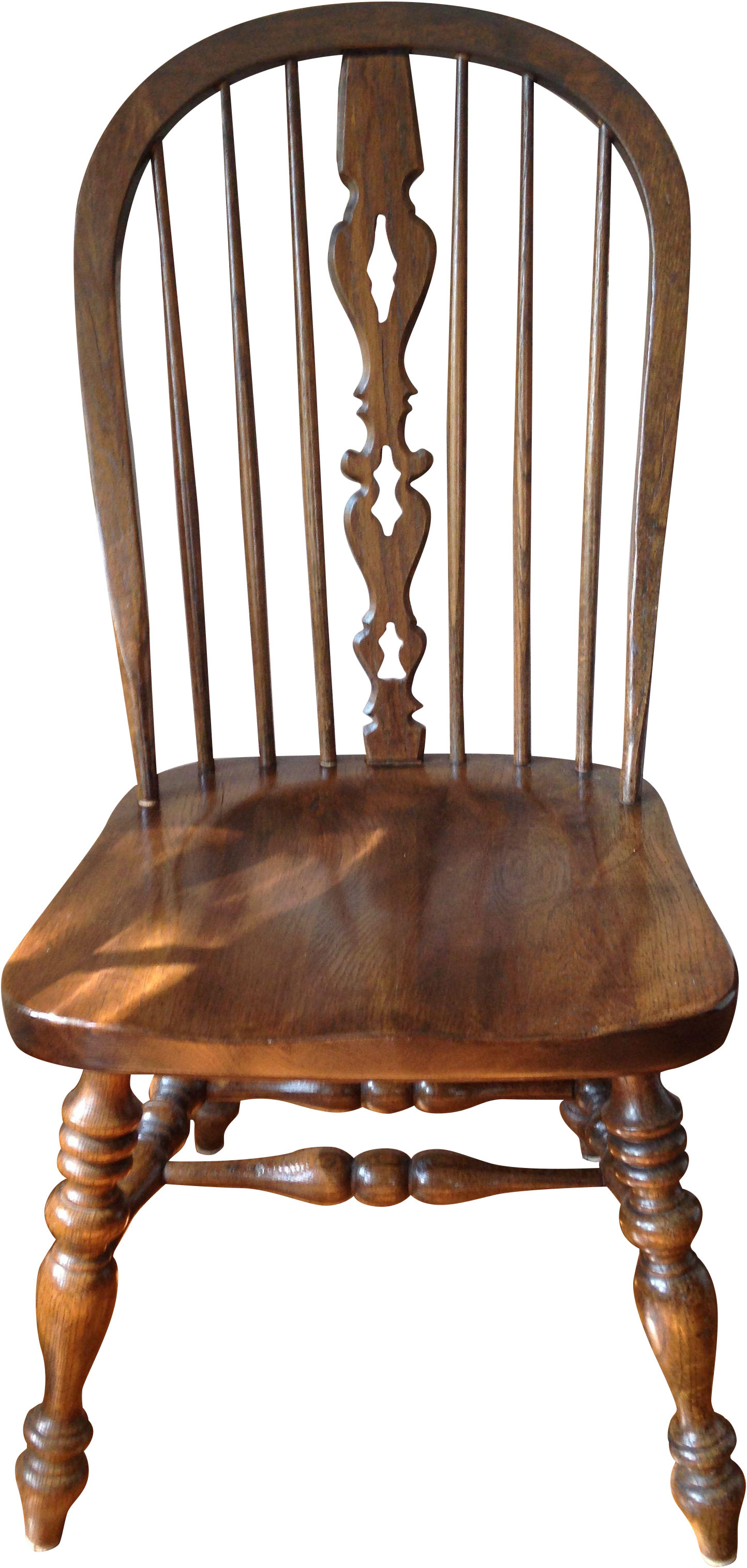 Set Of 4 Vintage Ethan Allen Chairs - Ethan Allen Royal Charter Oak Dining Chairs (2448x3264), Png Download
