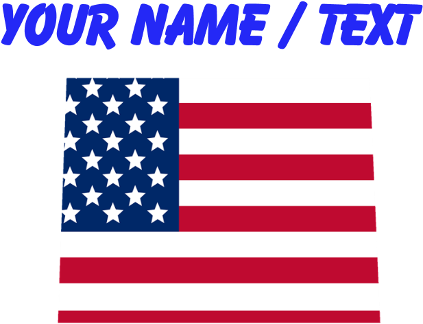 Custom Colorado American Flag Sweater - Flag Of The United States (700x700), Png Download