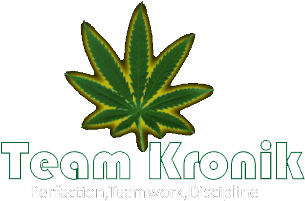 Team Kronik Is A Community That Covers Many Differnent - Marijuana Leaf (1599x645), Png Download
