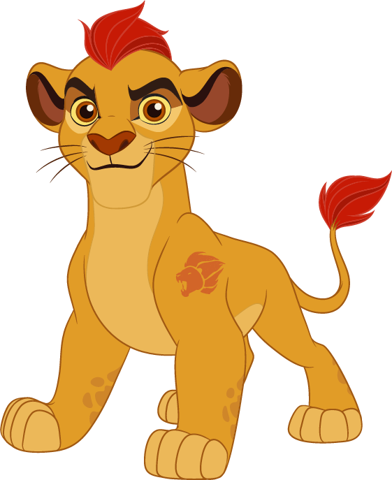Kion, The Prince Of The Pride Lands, Is Ready For The - Lion Guard (561x687), Png Download