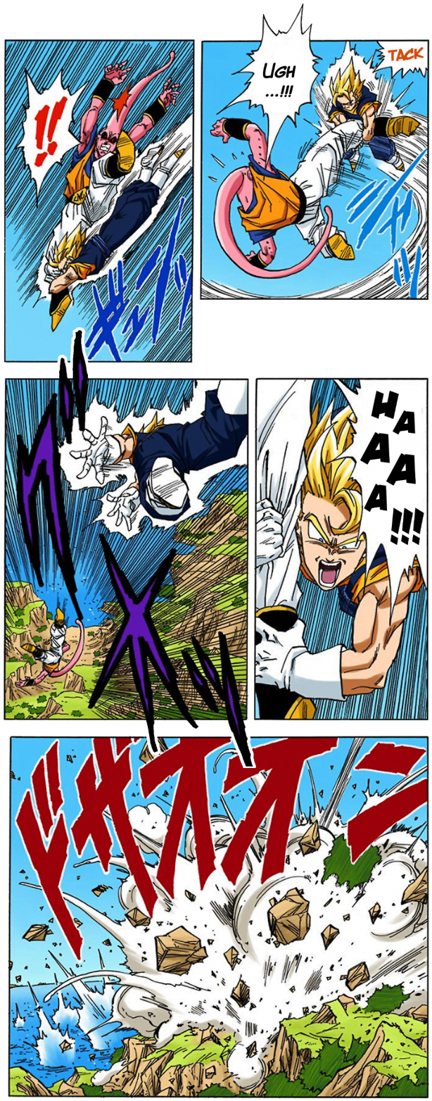 If I Were To Compare Vegetto's Performance Against - Cartoon (640x1591), Png Download