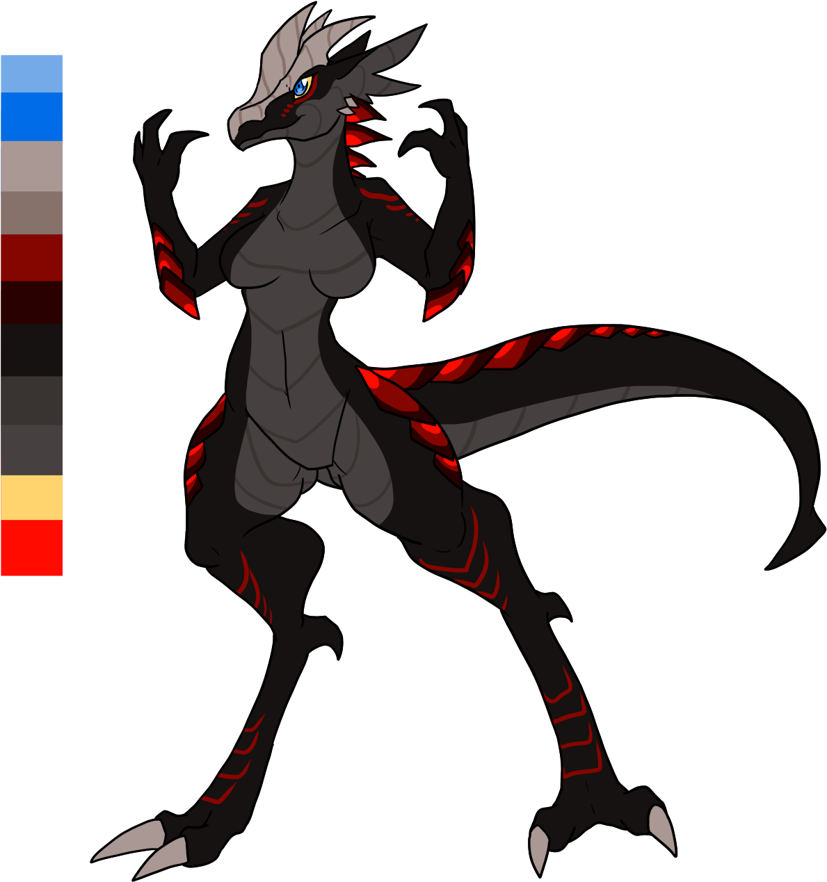 Sekkru The Kobold - Illustration (1195x1280), Png Download