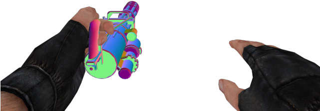 Mini Mini-gun - Running Shoe (640x480), Png Download