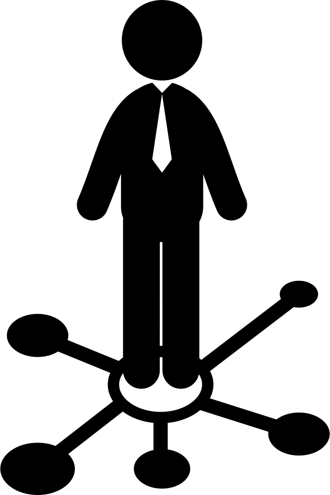 Man Standing On Business Graphic Comments - Stakeholder Png (654x980), Png Download