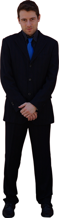 Man Full Figure (195x720), Png Download