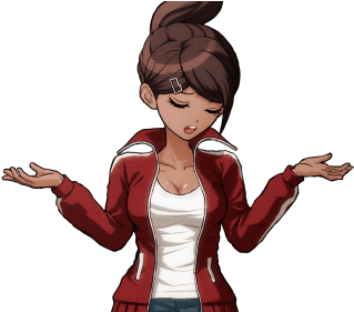 File - Aoi Asahina - Shrug - Aoi Asahina Sprites (480x280), Png Download