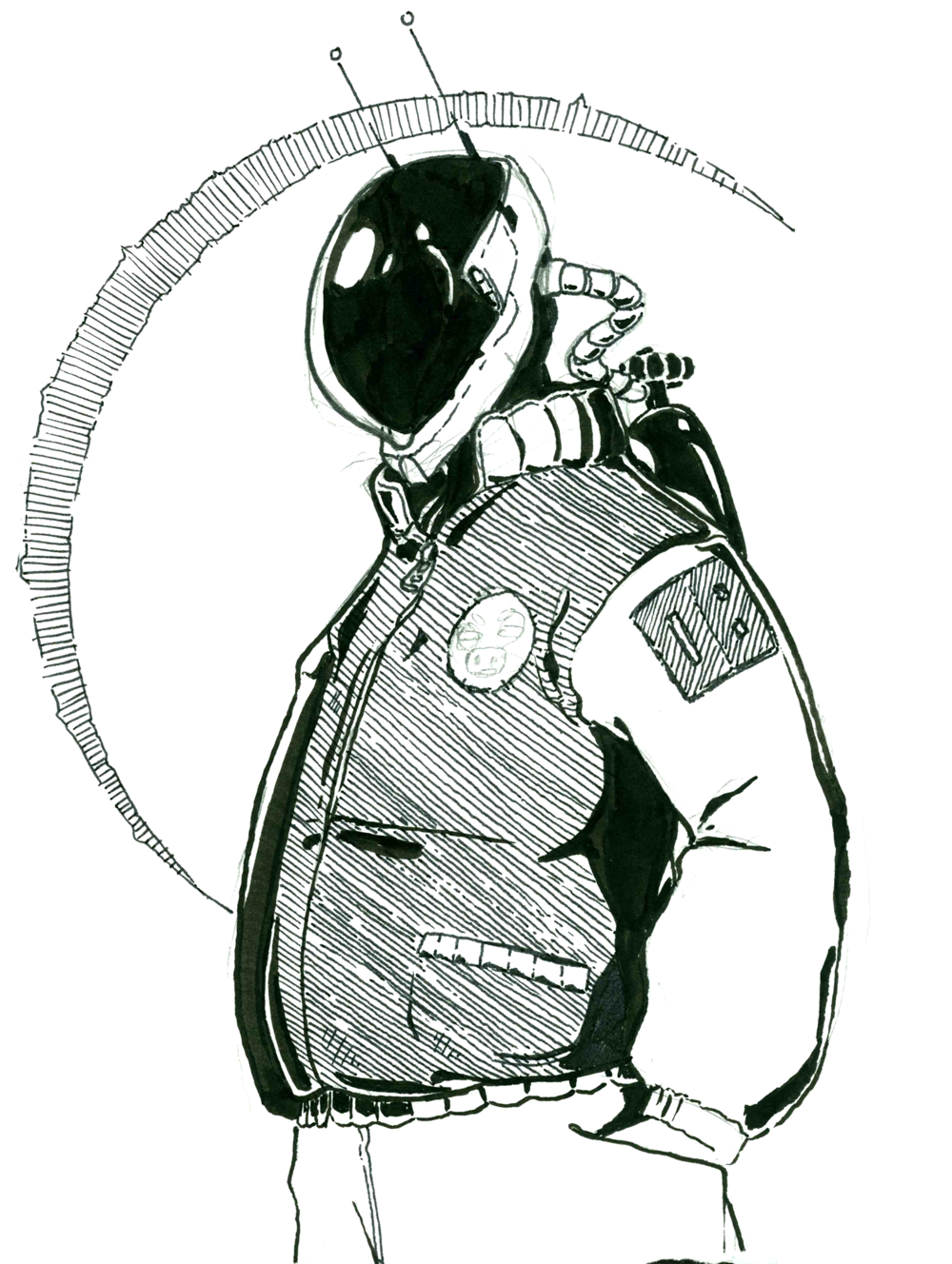 Spaceman (1000x1328), Png Download