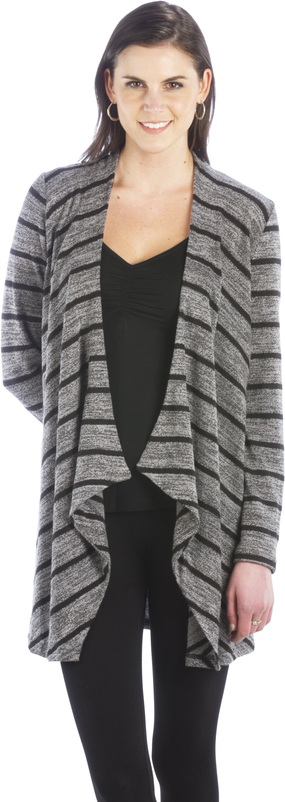 Striped Shrug - Shrug (2048x2731), Png Download