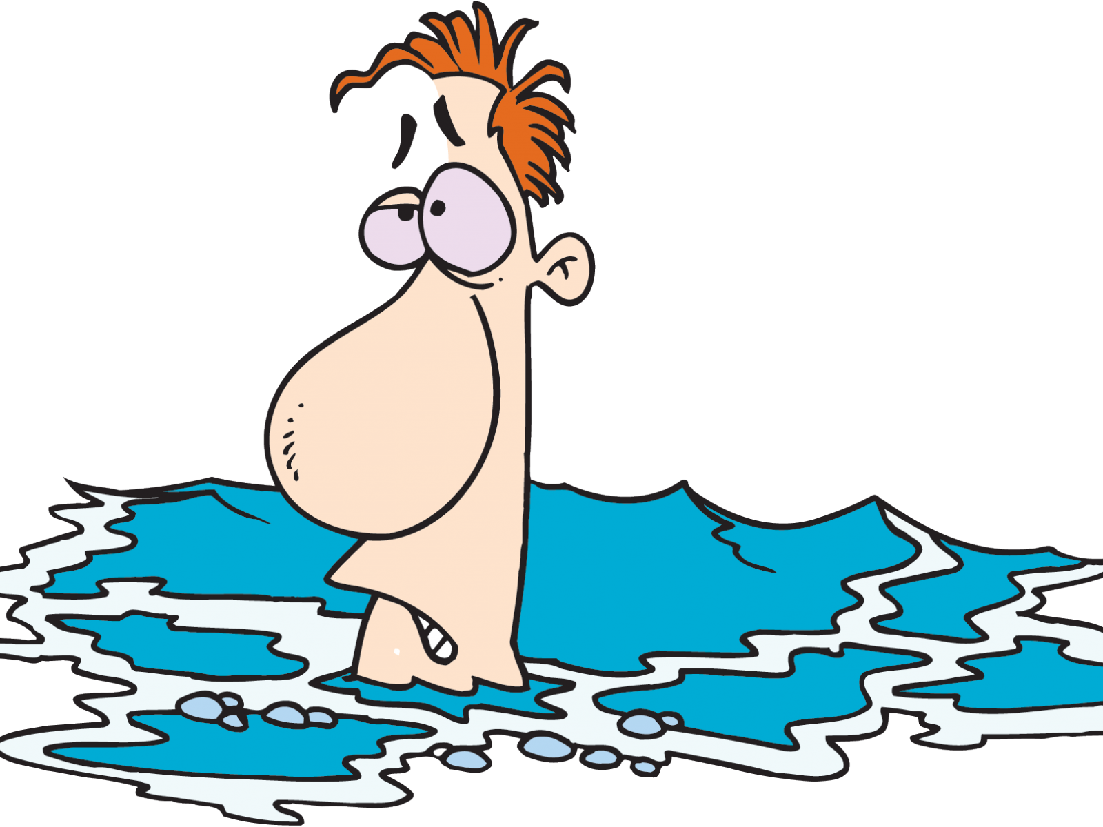 Swim Cliparts X Carwad Net - Cartoon Of Someone Drowning (1600x1200), Png Download