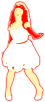 Hot N Cold - Just Dance Hot N Cold Png (357x507), Png Download