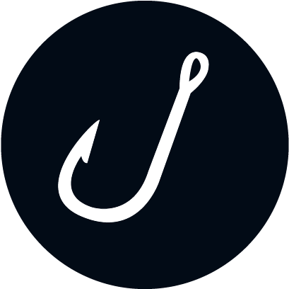 Half Day Nearshore Fishing Trip - White Fishing Hook Png (505x505), Png Download