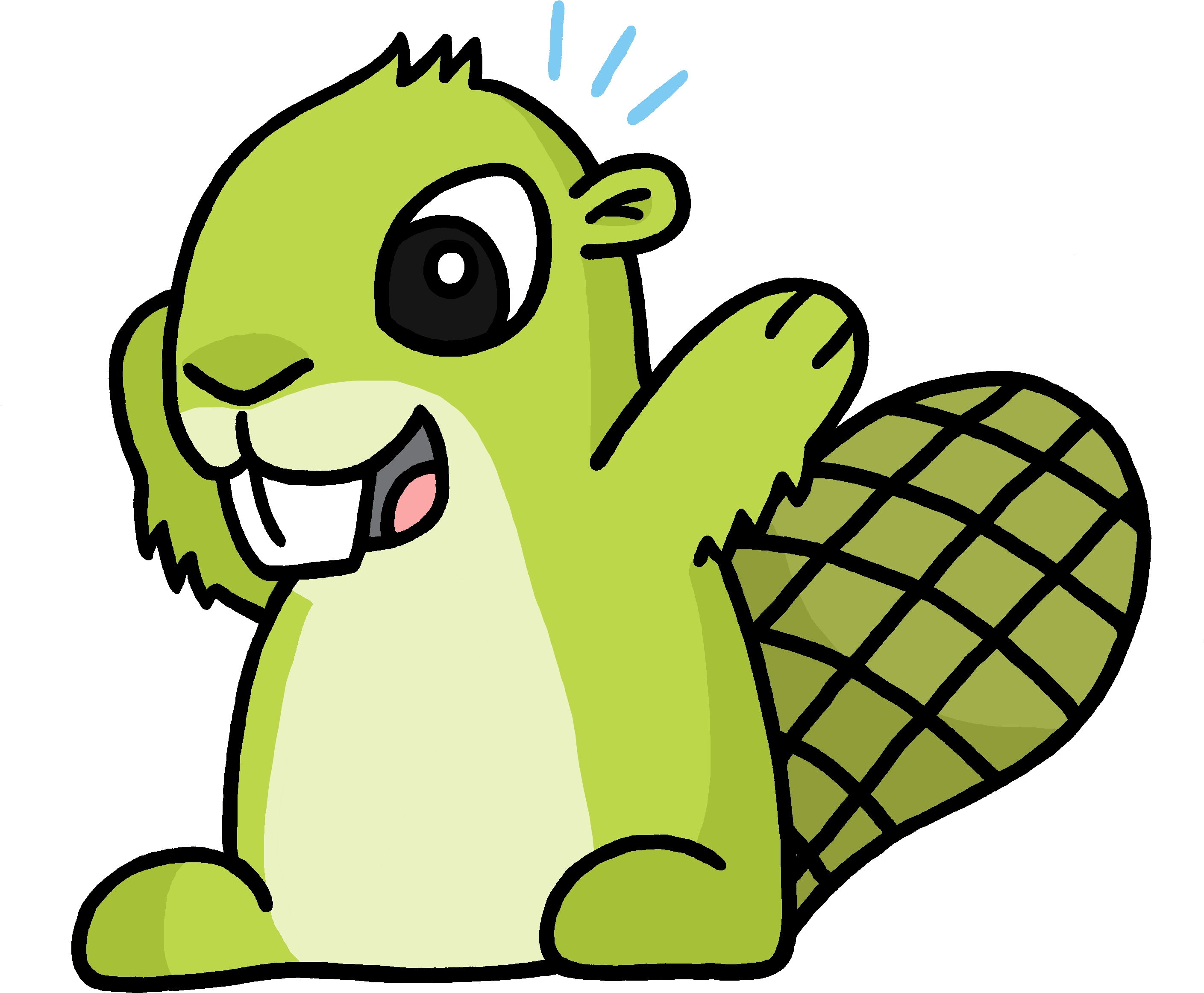 Happy Adsy - Bunkieshop App - The App Beaver T Shirt (3327x2799), Png Download