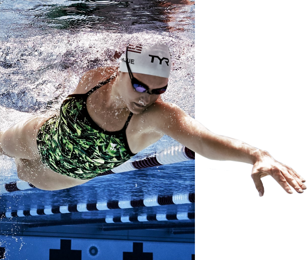 Comp Swim - The Valleys (619x525), Png Download